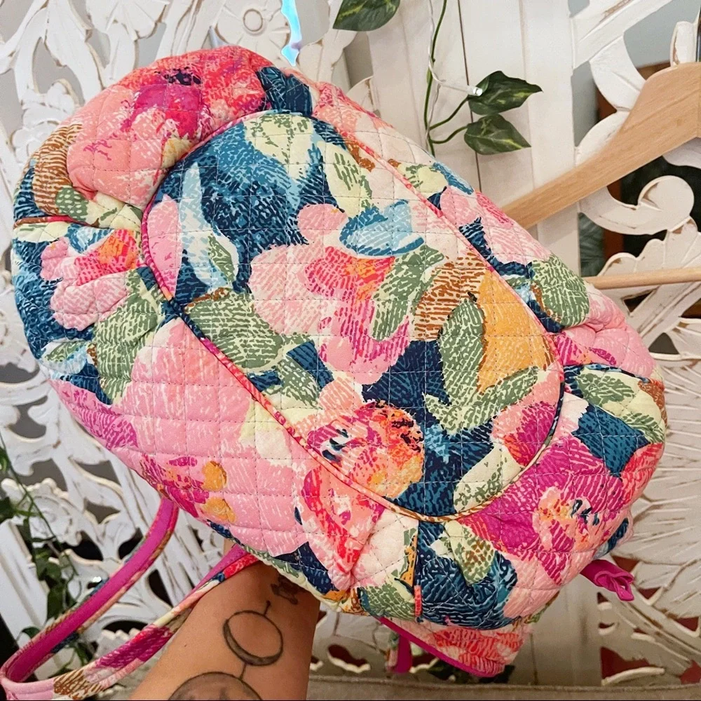 Vera Bradley Glenna Tote in Super Bloom - Picture 8 of 8